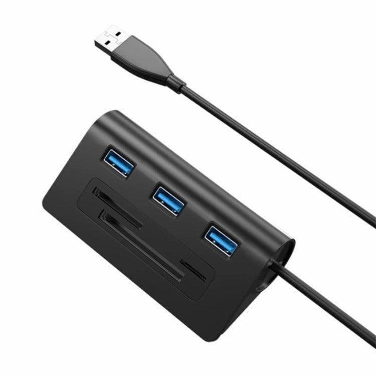 ACASIS HS0023 6-in-1 3xUSB3.0 + TF / SD / CF Card Slots USB Hub Splitter