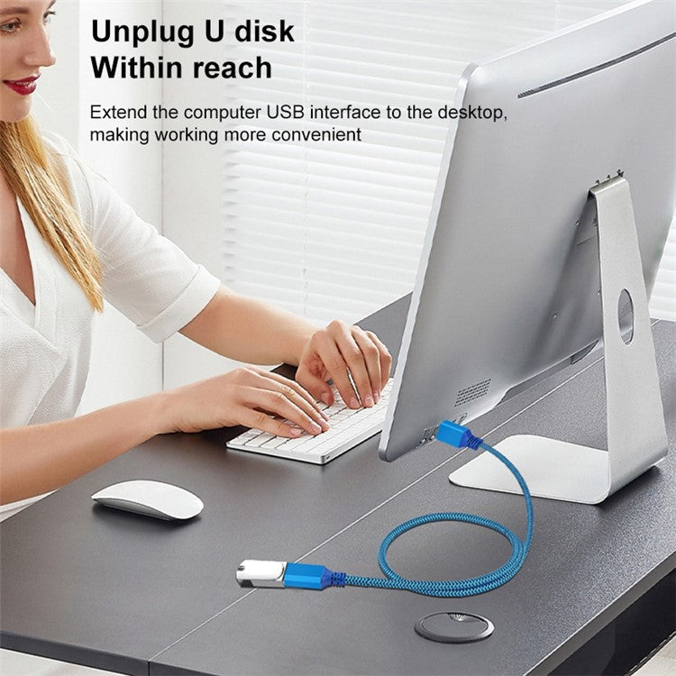 2m USB 3.0 Male to Female Extension Cable for Printer / Hard Disk Box / Set-Top Box