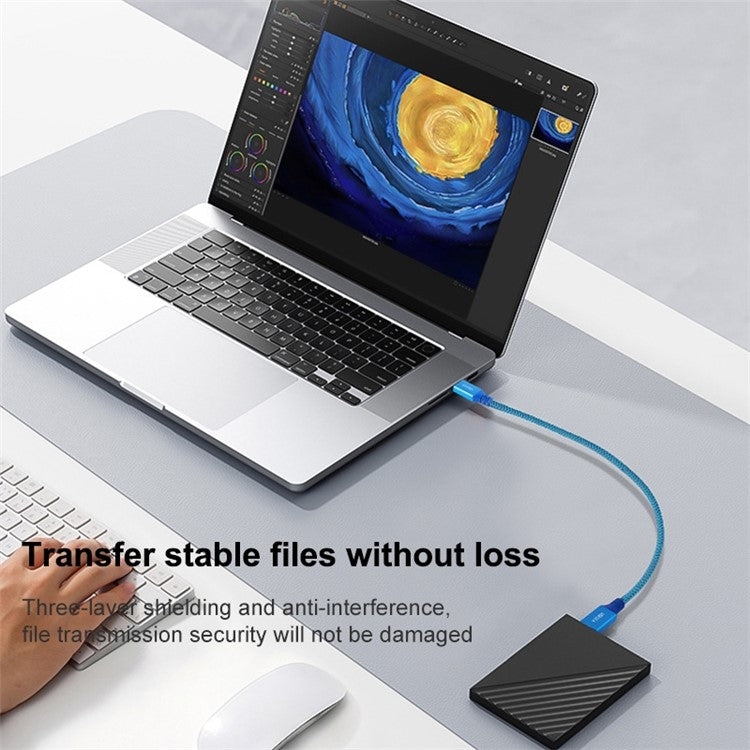 3m USB 3.0 Male to Male 3A Data Wire for Printer / Hard Disk Box / Set-Top Box Extension Cable