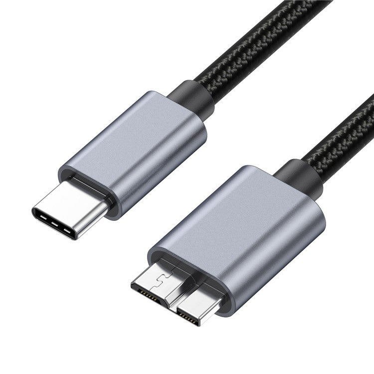 1.8m USB Type C to Micro B Cable Compatible with Seagate WD Westgate My Passport MacBook Pro / Ipad