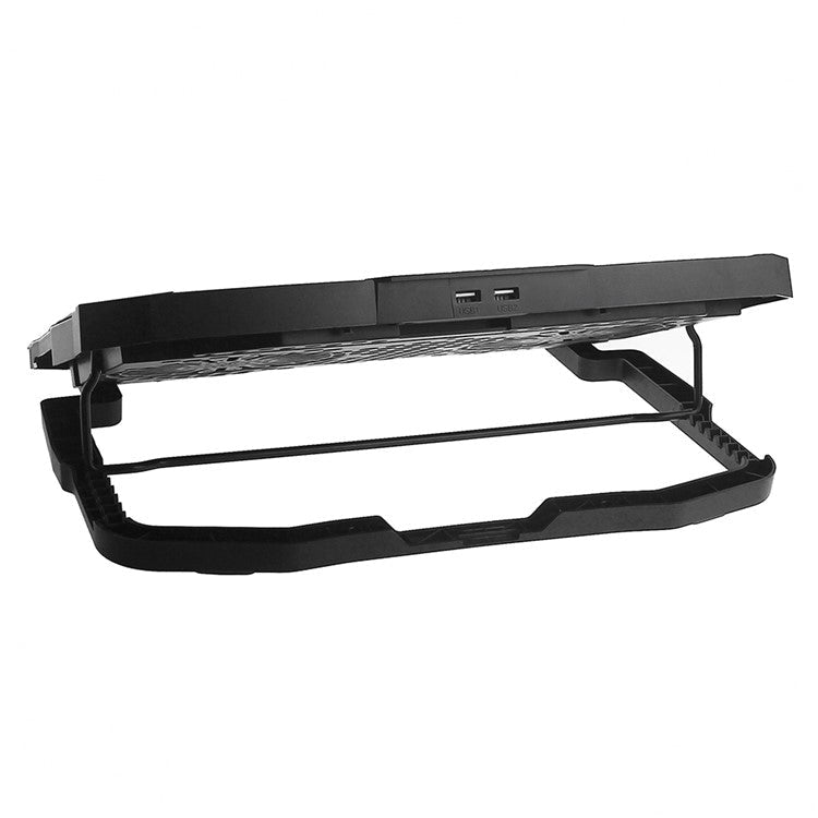 A6 Ergonomic Laptop Cooling Stand Height Adjustable Notebook Cooler with 6 Fans