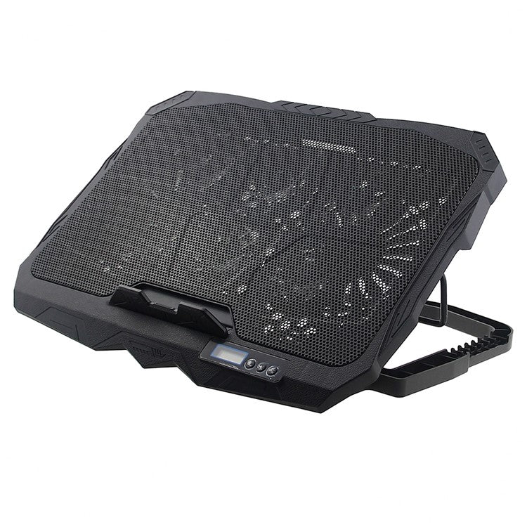 A6 Ergonomic Laptop Cooling Stand Height Adjustable Notebook Cooler with 6 Fans
