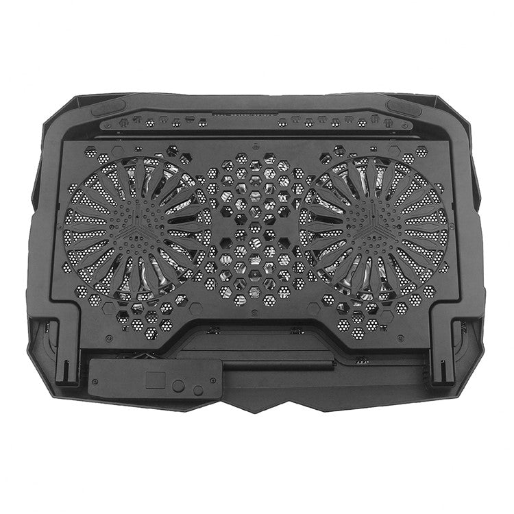 A6 Ergonomic Laptop Cooling Stand Height Adjustable Notebook Cooler with 6 Fans