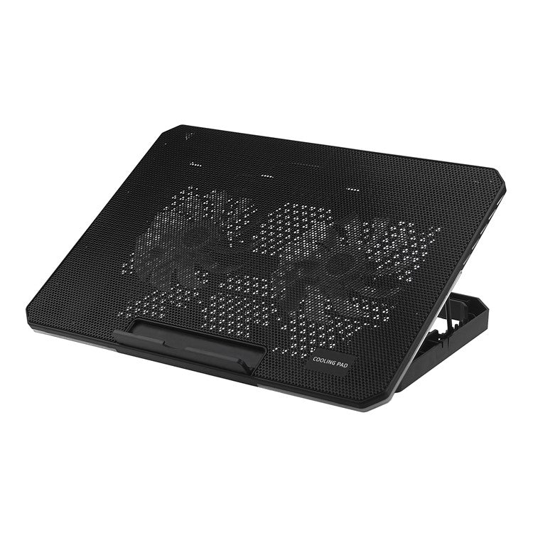 NF250 Dual Fan Laptop Cooling Pad Adjustable Angle Notebook Cooler Stand