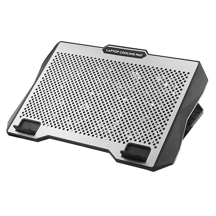 S608 RGB Light Laptop Cooler 8 Fans Adjustable Height Notebook Cooling Pad with Phone Holder