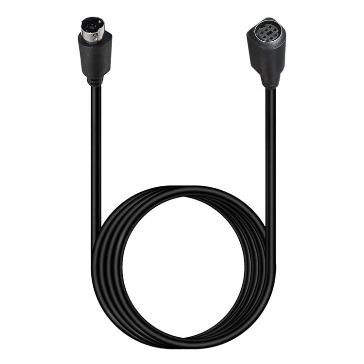 Mini DIN 7 Pin Cable 3 Meter Male to Female Straight Connector Copper Core Extension Cord