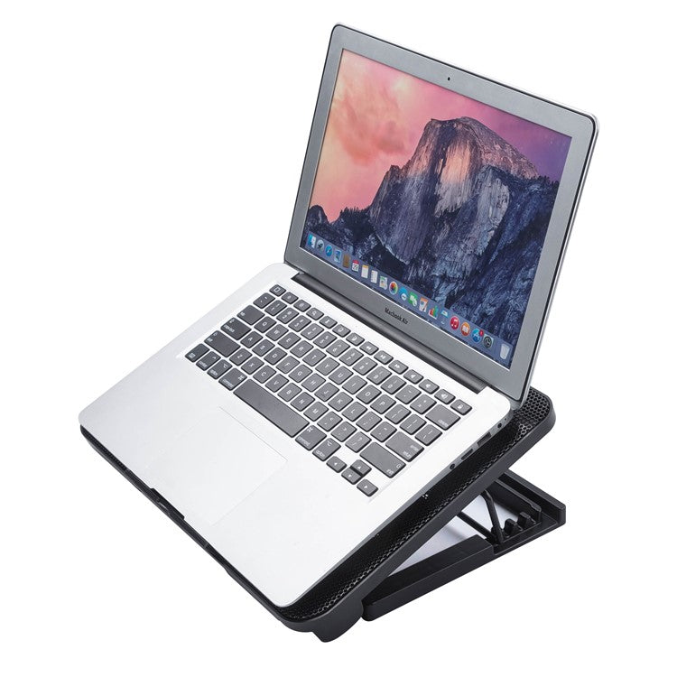 N99F1 Silent Slim Laptop Cooler Cooling Fan Desktop Notebook Cooling Pad with Adjustable Stand