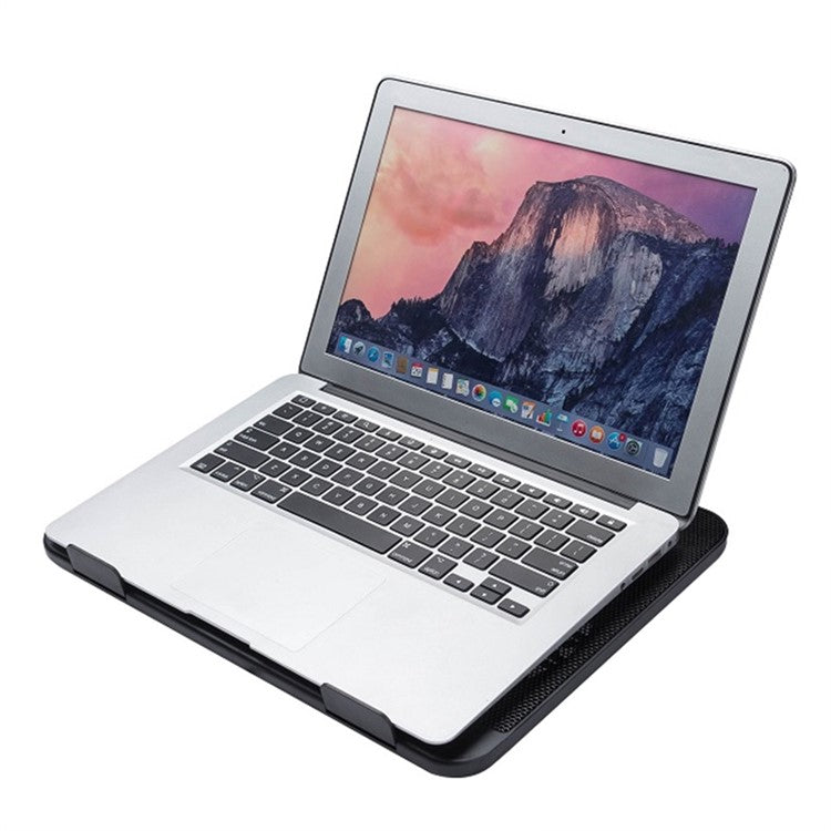 N66 Laptop Cooling Pad Dissipation Fan Notebook Computer Cooler Desk Laptop Riser Stand