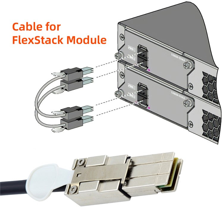 SF-073-0.5M CAB-STK-E FlexStack Stacking Cable for CISCO 2960S 2960X 2960XR Networking Switch