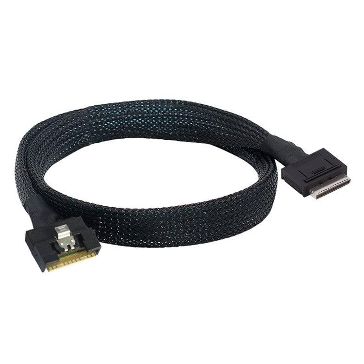 SF-076-0.5M Oculink PCI-E PCI-Express SFF-8611 8i to SFF-8654 8i 8x Slimline SSD Data Active Cable