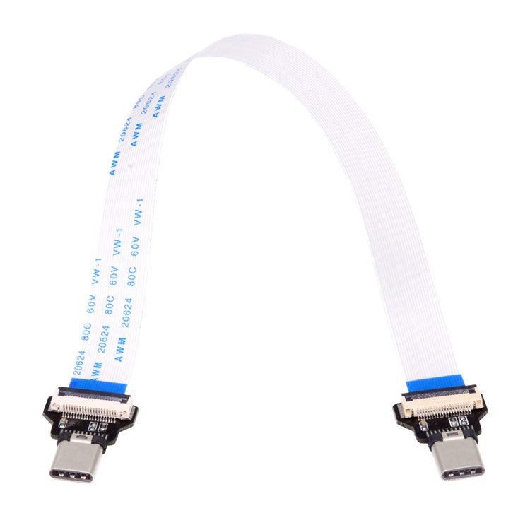 UC-019-CM CN-008-OTG / CN-009-0.13M / CN-013-MA OTG USB-C Type-C Male Host to Type-C Male Target Data Flat Slim FPC Cable