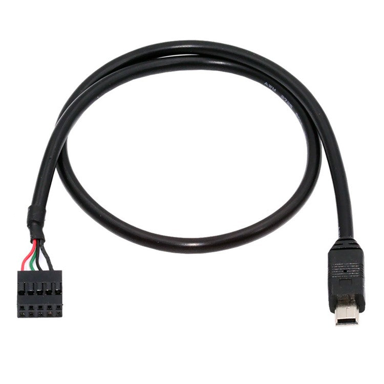 U2-018-MN 50cm USB 2.0 Motherboard 9Pin to Mini USB 5Pin Cable for Mini Monitor Sensor Panel Camera