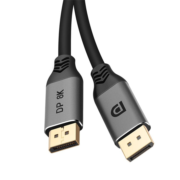 2m DP Male to DP Male 1.4 8K Ultra HD Cable 60Hz Refresh Rate High Speed Cable Cord