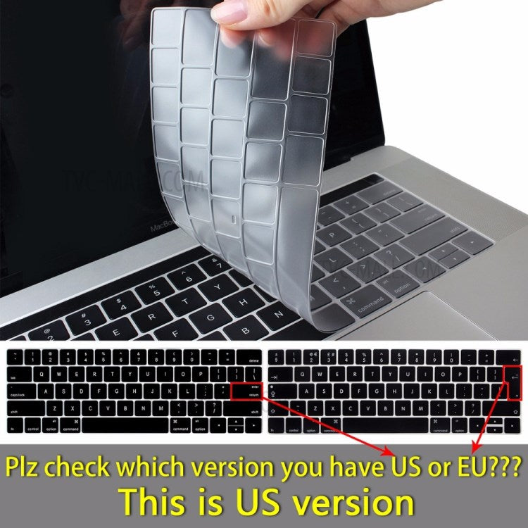 WIWU Soft Silicone Keyboard Protector Film Replacement (US Version) for Apple MacBook Air 13 inch (2018)