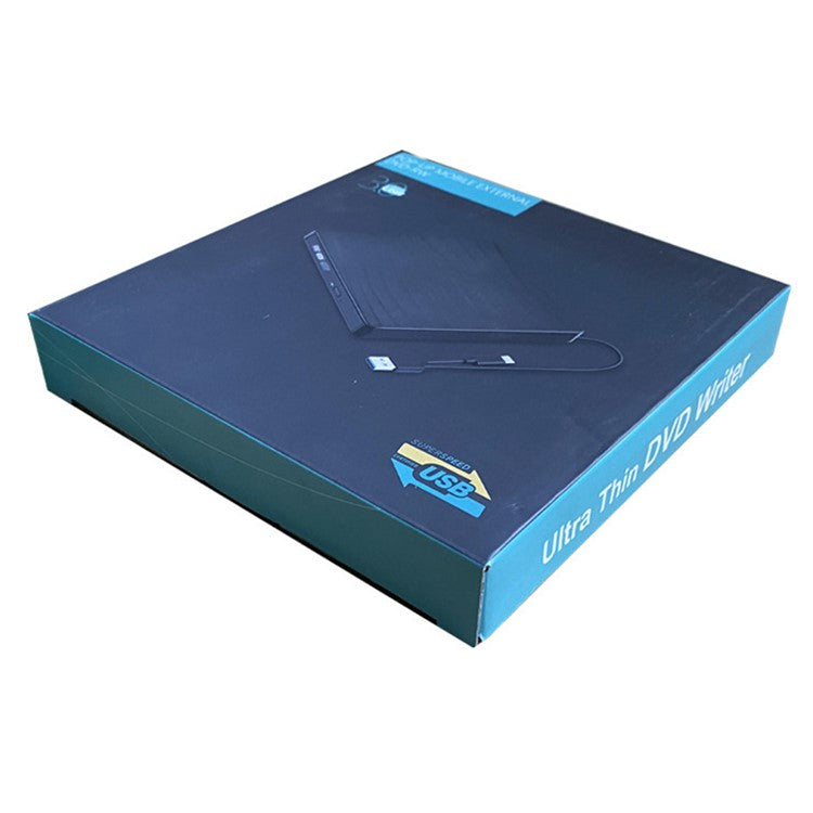 TG30N Zebra-stripe Design Laptop Computer External DVD Drive CD VCD Reader Burner with USB Cable