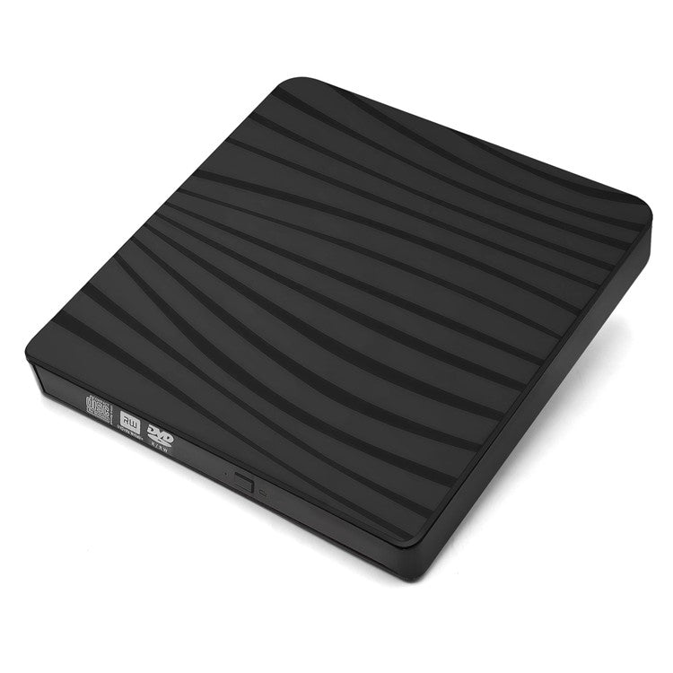TG30N Zebra-stripe Design Laptop Computer External DVD Drive CD VCD Reader Burner with USB Cable