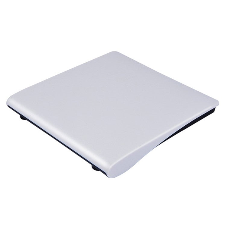 663 USB3.0 Computer Laptop External Optical Drive Burner Brushed High Speed CD DVD Burner - Black+White