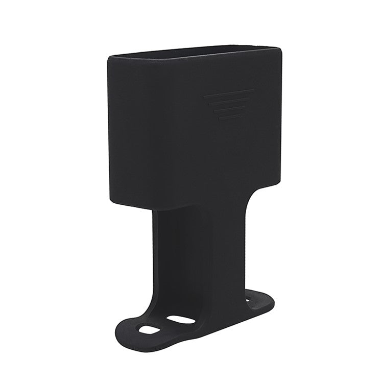 Soft Silicone Cover Charging Cable Organizer Protective Case for Apple MacBook USB-C Power Adapter 61W/96W - Black