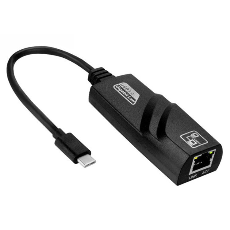 JUNSUNMAY USB 3.1 Type-C to RJ45 Gigabit Ethernet 1000Mbps Network Connector Laptop Adapter