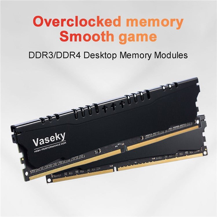 VASEKY DDR4 4G 2400MHz Desktop PC Computer Memory Module High Performance Computer Memory Stick