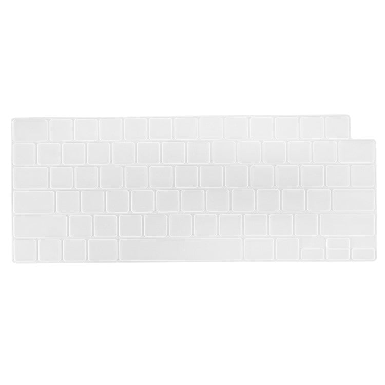 Ultra-thin Clear Keyboard Cover Soft TPU Keyboard Protector for EU Version MacBook Pro 14.2'' (A2442) / Pro 16.2'' (A2485)