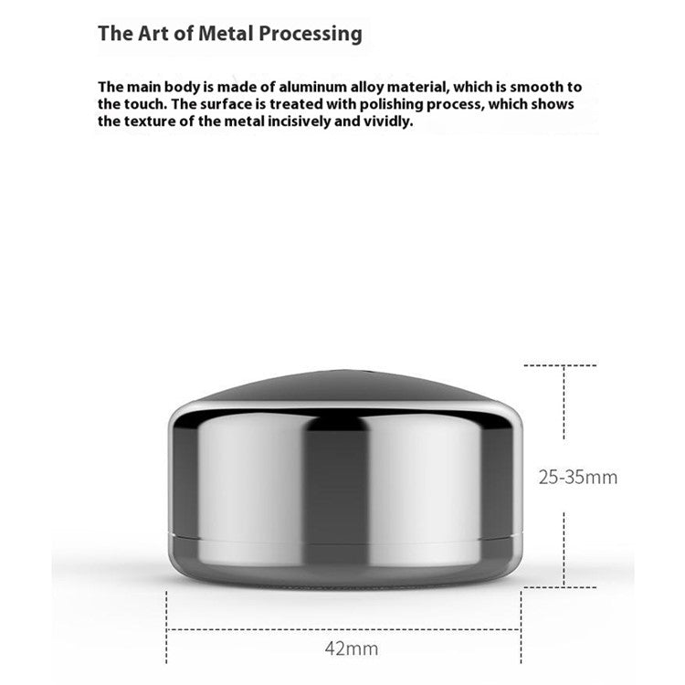 JIUSHARK JSNB-10 11-17.3 inch Laptop Pad Magnetic Heat Dissipation Notebook Computer Stand Foot Pad Ball - Grey