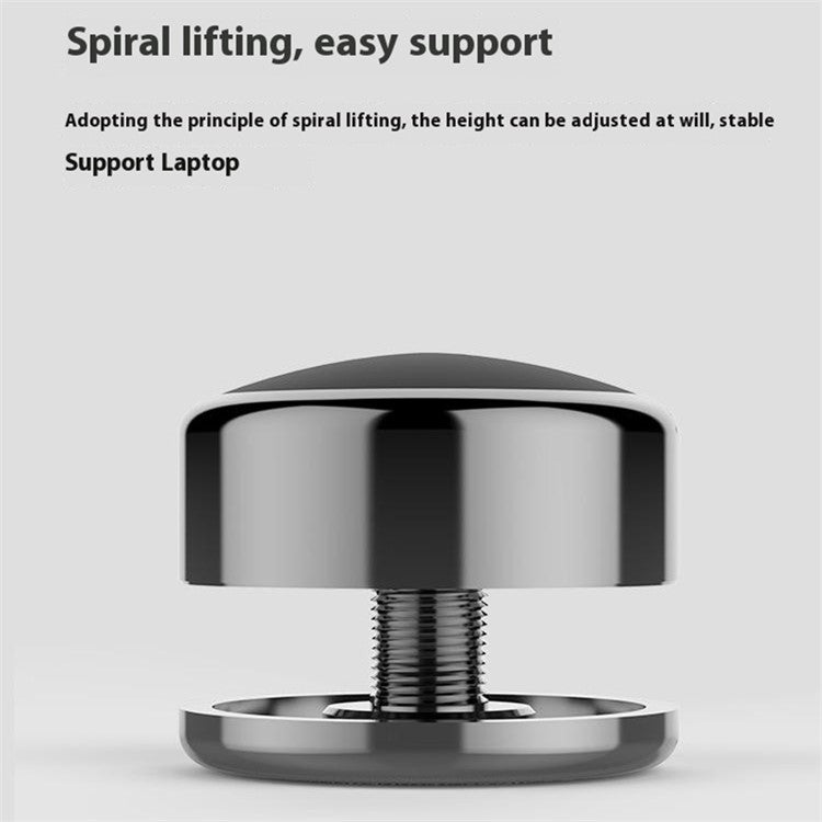 JIUSHARK JSNB-10 11-17.3 inch Laptop Pad Magnetic Heat Dissipation Notebook Computer Stand Foot Pad Ball - Silver