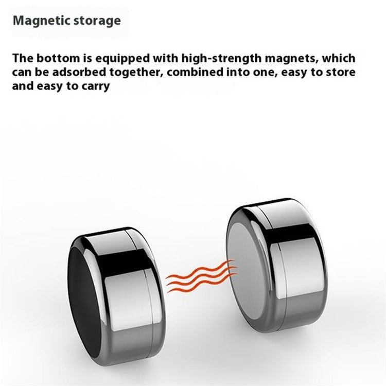 JIUSHARK JSNB-10 11-17.3 inch Laptop Pad Magnetic Heat Dissipation Notebook Computer Stand Foot Pad Ball - Red