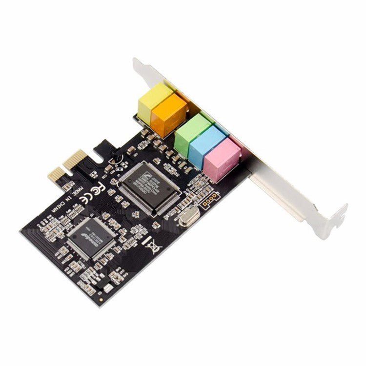 PCI Express 5.1 Channel Stereo Surrounding Sound Card CMI8738 3D Sound Card