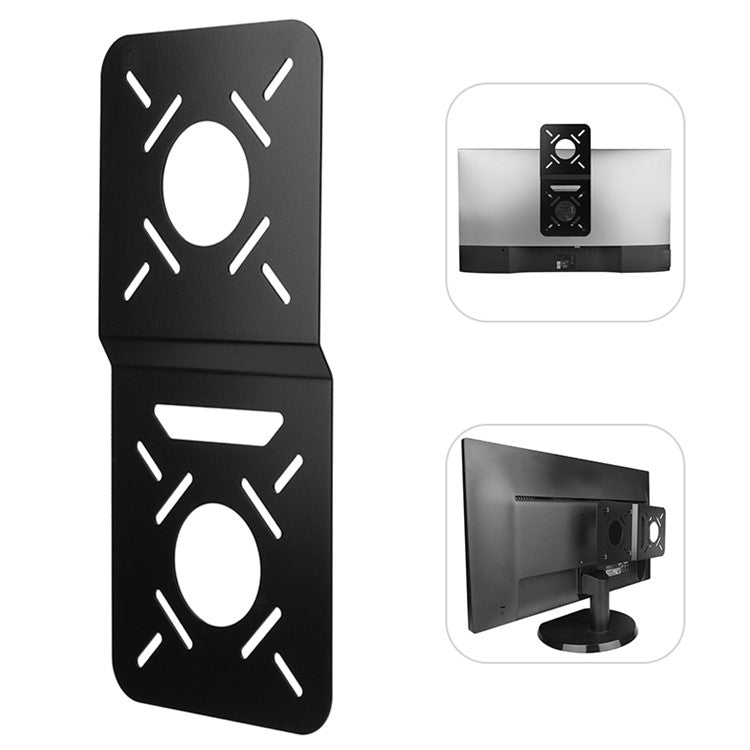 TXESIGN VESA Mount Holder Bracket Adapter Plate Connection Plate for Desktop Computer Monitor