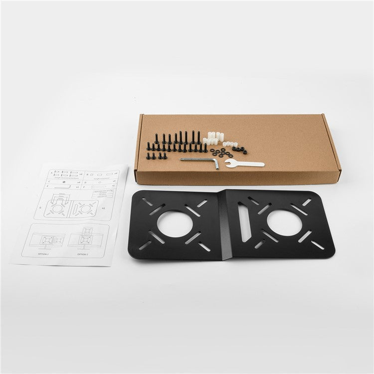 TXESIGN VESA Mount Holder Bracket Adapter Plate Connection Plate for Desktop Computer Monitor