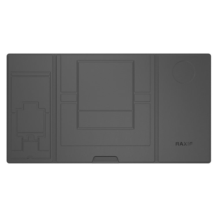 Multifunction Desk Mat PU Leather Laptop Riser Phone Book Holder Stand Waterproof Table Placemat Mouse Pad