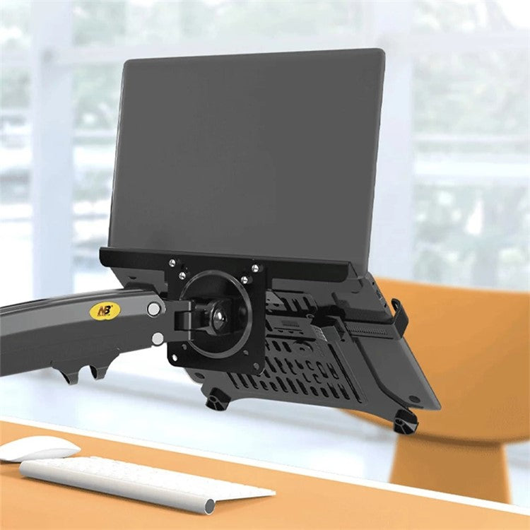 NORTH BAYOU FP-2 For 10"-17" Laptop Mount Holder Notebook Tray Compatible with VESA 75x75mm / 100x100mm