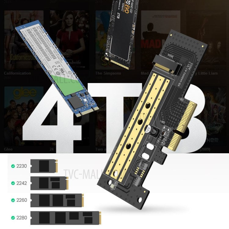 UGREEN M.2 NVME to PCle 3.0 Adapter High Speed Computer Expansion Cards SSD Conversion Card with Bracket