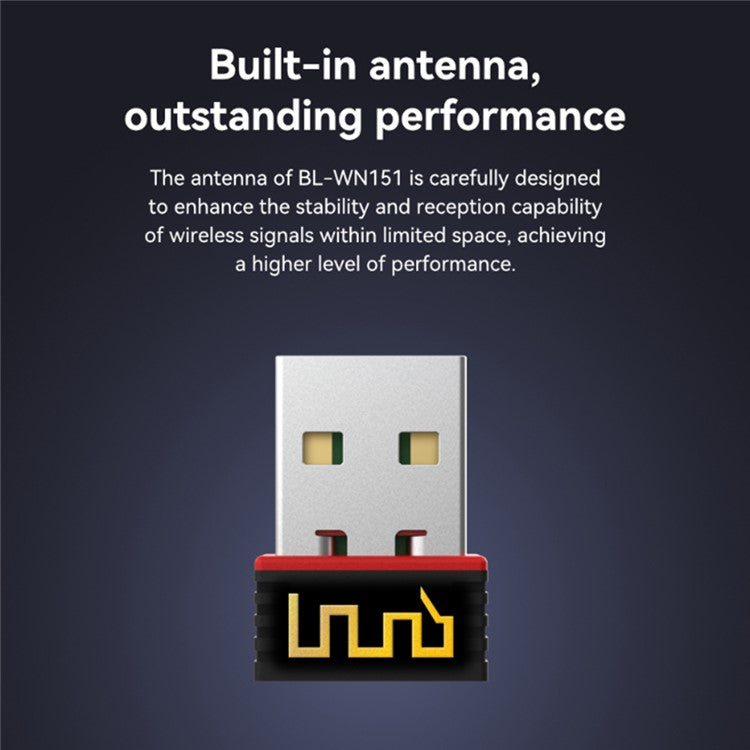 LB-LINK BL-WN151 150M Wireless Network Card WiFi Receiver USB Adapter Transmitter