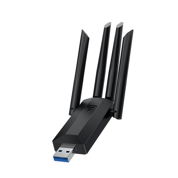 A07 Dual-Band 2.4G / 5G Driver-Free Wireless Network Adapter USB3.0 High-Speed Wireless Adapter 4-Antennas Computer Network Card
