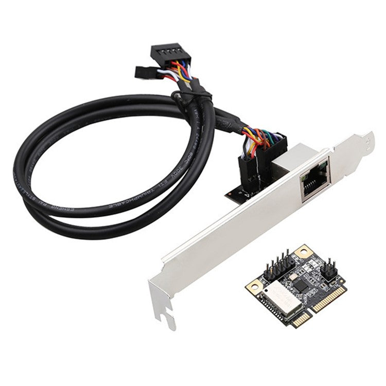 TXA079 Mini PCI-E Network Card Wired 1000Mbps Gigabit Ethernet Adapter for Desktop Computer
