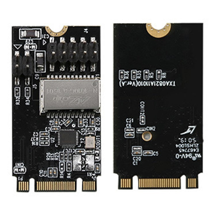 TXA082 RTL8111H 1000M M.2 (B-Key M-Key) to PCI-E Gigabit Network Card for Desktop PC