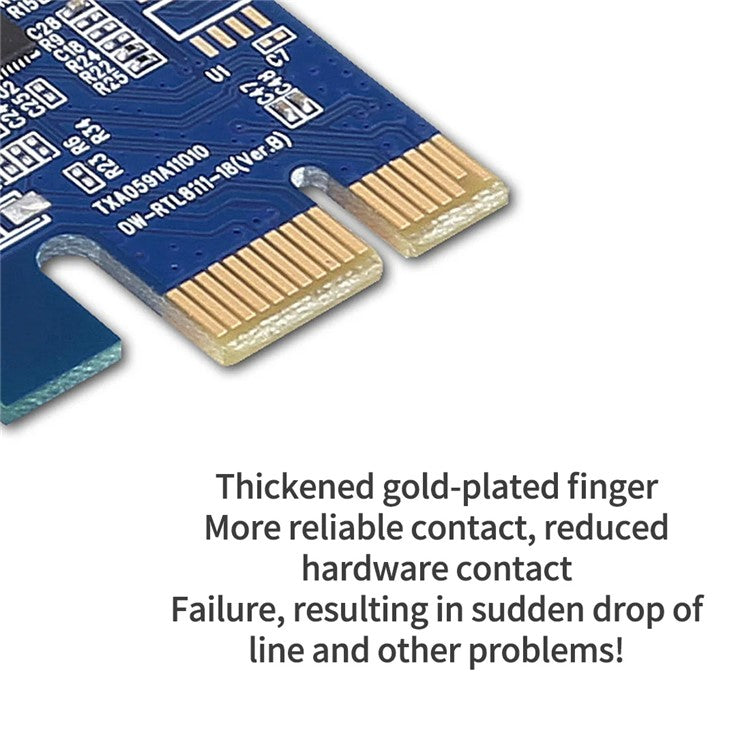 TXA059 Realtek RTL8111E Network Card Desktop PC 1000Mbps PCIE Gigabit Network Card