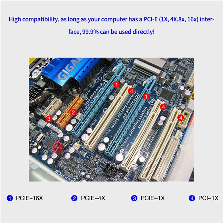 TXA059 Realtek RTL8111E Network Card Desktop PC 1000Mbps PCIE Gigabit Network Card