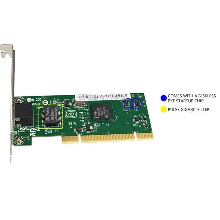 TXA011 82545 PCI-E Network Card 1000Mbps Gigabit Ethernet Adapter for Desktop Computer