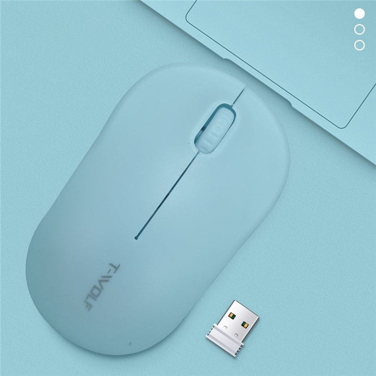 Q4 2.4G Wireless Mouse Portable Computer Mice for PC Notebook Laptop - Blue