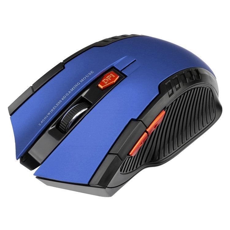 11 RGB Mouse 2.4G Wireless Connection 800 / 1200 / 1600DPI Laptop Computer Mouse for MacOS and Windows - Gold