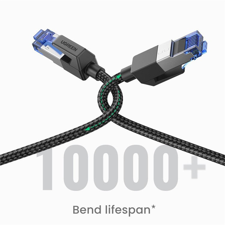 UGREEN 80429 Cat8 RJ45 Ethernet Cable 2000MHz Bandwidth 25Gbps High Speed Network Cable - 1m