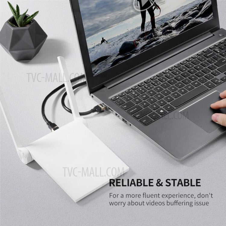 UGREEN 11268 Cat7 Gigabit RJ45 Ethernet Cable 10Gbps High Speed LAN Patch Cable - 1m