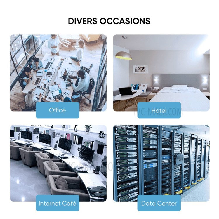 UGREEN 70327 RJ45 Cat8 Ethernet Cable 8-Core 2000MHz Bandwidth 25Gbps LAN Network Cable - 1m