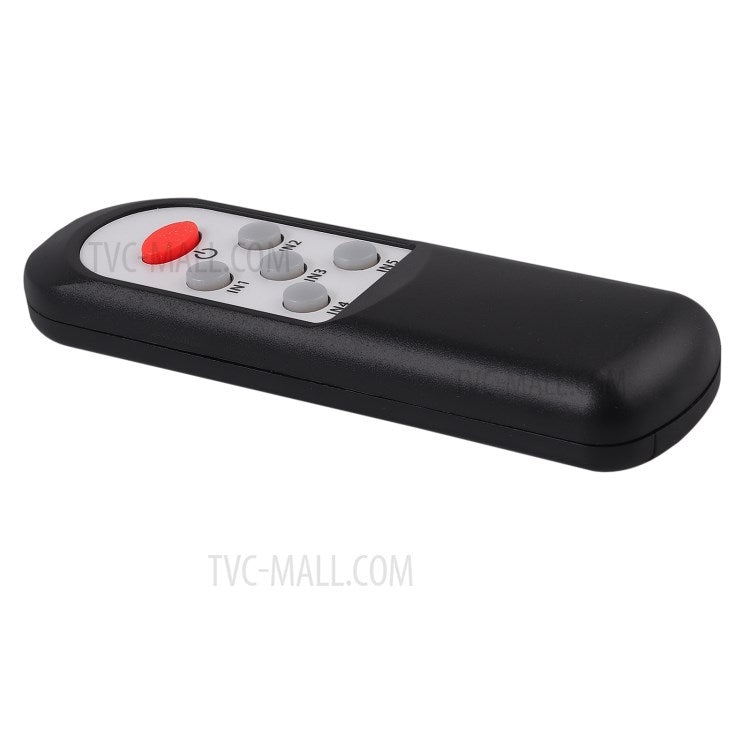 5 Input 1 Output 4K HDMI Switcher Hub YUV 4:4:4 HDR HDMI 2.0 Switcher Adapter with IR Receiver Remote Control