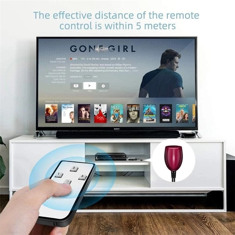 3 Input 1 Output 4K HDMI Switcher Hub YUV 4:4:4 HDR HDCP HDMI 2.0 Adapter Switcher with IR Receiver Remote Control for PS4 Xbox One HDTV