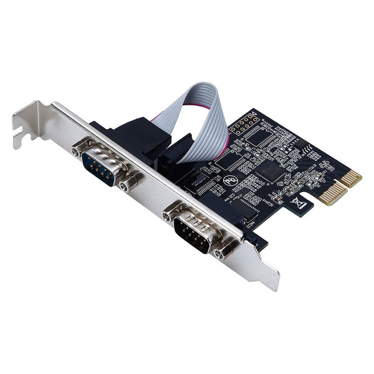 TXB074 Pcie to Serial Port RS232 Interface Expansion Card AX99100 Desktop PC PCI-E Serial Port Adapter Card