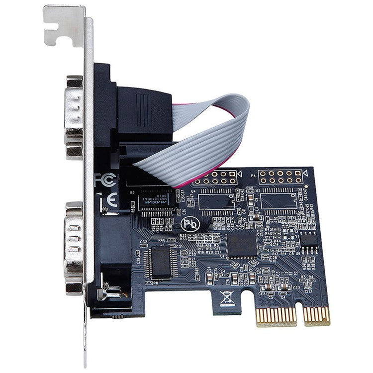 TXB074 Pcie to Serial Port RS232 Interface Expansion Card AX99100 Desktop PC PCI-E Serial Port Adapter Card